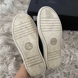 Dior homme low trainers leather